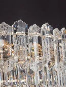 Ljojo Luxury Crystal Chandelier: High End Bedroom Living Room Pendant Light