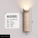 Ljojo Luxe LED Stone Wall Lamp for Elegant Home Decor