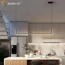 Ljojo LED Dining Room Ceiling Lamp - Modern Stylish Strip Design