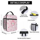 Ljojo Melody Insulated Lunch Bag - Reusable Thermal Cooler for School and Work