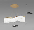 Ljojo LED Staircase Chandeliers Modern Pendant Light for Living Room