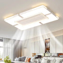 Ljojo Minimalist Ceiling Fan Light for Living Room Bedroom Dining Room Lighting