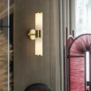 Ljojo Marble Wall Lamp: Chinese Copper Nordic Designer Home Lighting