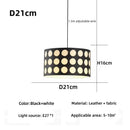 LED Pendant Lights: Modern Minimalism Nordic Chandeliers by Ljojo