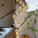 Ljojo LED Pendant Chandeliers: Modern Lighting for Living Room and Staircase