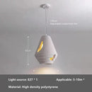 Wabi Sabi Led Chandelier: Retro Living Room Pendant Light by Ljojo