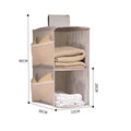 Ljojo™ Multi-layer Folding Hanging Storage Organizer for Bras, Underwear, Socks, and Clothes