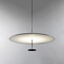 Ljojo Modern Flat Pendant Light Suspension Luminaire Hanging Lamp for Living Room