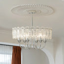 French Home Decoration Chandelier: Crystal Luxury Light for Living & Dining Room by Ljojo