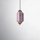 French Retro Pendant Glass Chandelier LED Artistic Lighting Fixture for Bedroom by Ljojo