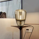 Glass LED Table Lamp - Designer Czech Desk Light for Bedroom, Study, Living Room - Ljojo