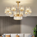 Ljojo Luxury Crystal Glass Pendant Lamp for Living Room, Dining Room, and Bedroom