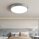 LED Ceiling Lamp Retro Red Edge Round for Bedroom Living Room Kitchen by Ljojo