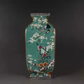 Ljojo™ Ancient Enamel Flower Bird Vase Collection - Home Desk Decor
