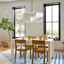 Nordic Silk Pendant Lamp Modern Designer Chandelier Suspended Ceiling Light - Ljojo