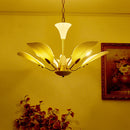Japanese Style Cream Ceramic Chandelier for Restaurant and Bedroom Decor - Ljojo
