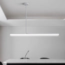 Minimalis Long Tube Led Chandelier Pendant Light Fixture for Dining Room by Ljojo