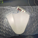 LED Glass Amber Petal Wall Lamps for Bedroom Home Decoration by Ljojo