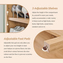 Ljojo™ Arched 8-Tier Shoe Cabinet with Adjustable Shelves