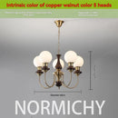 Ljojo Minimalist French Style Chandelier for Living Room Master Bedroom Lighting Fixtures