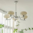 Nordic Vintage Silver LED Pendant Light for Living Room Dining Bedroom by Ljojo