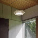 Modern Geometric Restaurant Fabric LED Pendant Lights Minimalist Industrial Chandelier by Ljojo