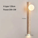 LED Strip Wall Lamp Yellow Hole Stone Bedroom Cream Style High-End Home Decoration Staircase Lighting - Ljojo