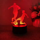 Football Players 3D Night Light - Ideal Gift for Enthusiasts - Ljojo