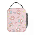 Ljojo Melody Insulated Lunch Bag - Reusable Thermal Cooler for School and Work