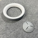 Ljojo LED Circle Pendant Chandelier for Modern Home Decor and Dining Room