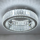 Crystal LED Circle Chandelier Lustre - Modern Bedroom Living Room Ceiling Lamp by Ljojo