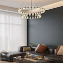 LED Pendant Light Luxe Glass Acrylic Chandelier | Ljojo