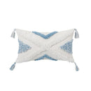 Geometric Tufted Tassel Pillow Covers for Home Decor by Ljojo