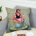 Ljojo 40x40 Jane Koluga Art Pillow Cover for Home Decor and Car Sofa Fall Theme