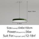Modern Chandeliers Flat Pendant Lamp For Living Room Kitchen Dining Office by Ljojo