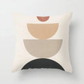 Ljojo Mid Century Geometry Abstract Pillow Case for Home Sofa Decor