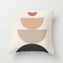 Ljojo Mid Century Geometry Abstract Pillow Case for Home Sofa Decor