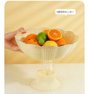 Ljojo Light Luxury Fruit Plate for Living Room Tea Table Snacks and Candy Organization
