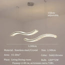 Ljojo Luxury Crystal Chandeliers | LED Pendant Lights for Dining & Restaurant