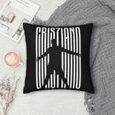 Cristiano Ronaldo Inspired Black White Pillowcase by Ljojo