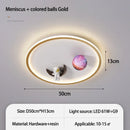 Astronaut LED Ceiling Light Space Children's Room Lamp Boy Bedroom Decor Ljojo