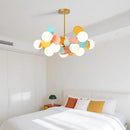 Scandinavia Glass Ball Chandelier Pendant Lamp for Bedroom Dining Room by Ljojo