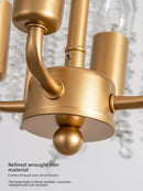 American Crystal Chandelier Bedroom Lamp French Luxury Tassel Designer Ljojo