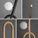 Nordic Log Style Minimalist Floor Lamp for Living Room by Ljojo