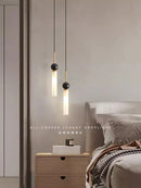 Ljojo Marble Wall Lamp: Modern Copper Nordic Lighting Fixture