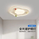Ljojo Modern Children's Room Light Full Spectrum Eye Protection Milk Oil Wind Ceiling Light