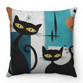 Cute Cartoon Cat Pillow Cover 45x45cm - Ljojo Home Decorodox