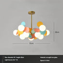 Nordic Colorful Living Room Chandelier Magic Bean Designer Modern Simple Light Luxury Ljojo
