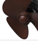 Ljojo 16 Inch Mini Dual Purpose Ceiling Fan for Living Room and Bar