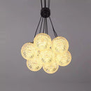 Modern Glass Ball LED Pendant Light for Living Dining Room Kitchen by Ljojo